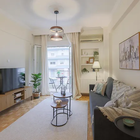 Quiet Corner Penthouse , 3br Heart Of 塞萨洛尼基