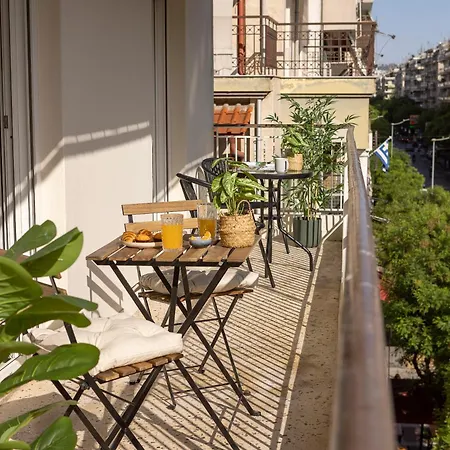Quiet Corner Penthouse , 3br Heart Of * 塞萨洛尼基